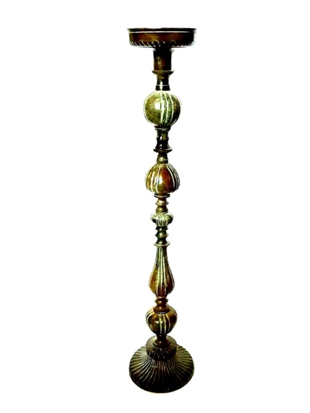 Interlude Home Industrial Iron Candle Holder